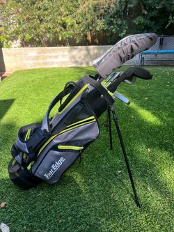 TOUR EDGE - HL-J JUNIOR GOLF CLUB SET - PLAYER HEIGHT 52" - 58" - VERY GOOD CONDITION