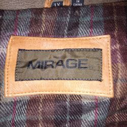 M I R A G E Leather Jacket For Mountain Cold Weather Riding A Horse In The Mountain