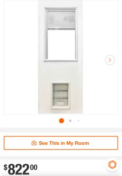 Door With Dog Entry 36x80