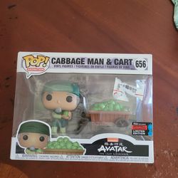 Cabbage man and Cart Funko Pop