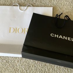 Dior and Chanel bags