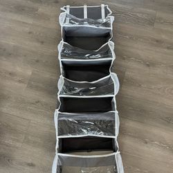 Amazon Basics 6-Tier Hanging Closet Shelf Organizer