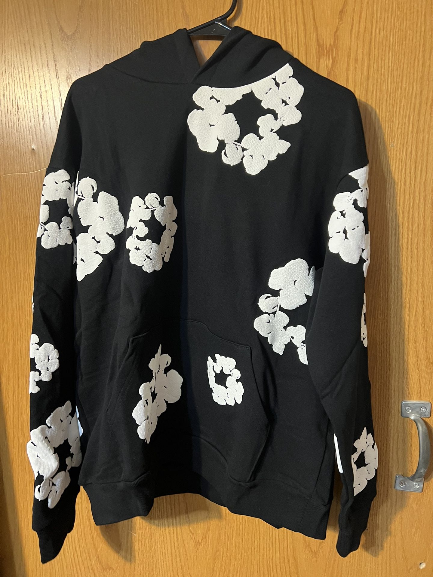Denim Tears The Cotton Wreath Hoodie Black Size Large