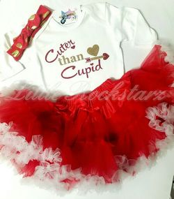 Valentines day tutu set