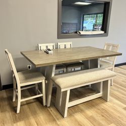 6 Seater Dining Set 