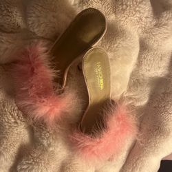 Fashion Nova 🌸 Pink 🎀Kitten Heel 👠