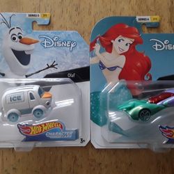 Hot Wheels Disney Character Cars $10 EACH
