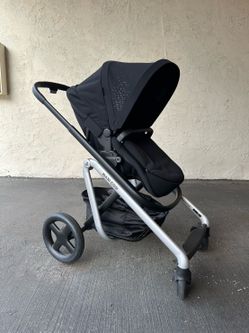 Maxi-Cosi Lila Single-to-Double Stroller – Nomad Black