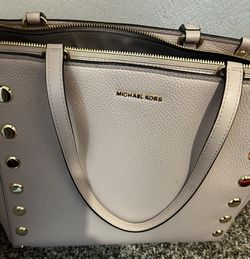 Michael Kors Holly Soft Pink Tote