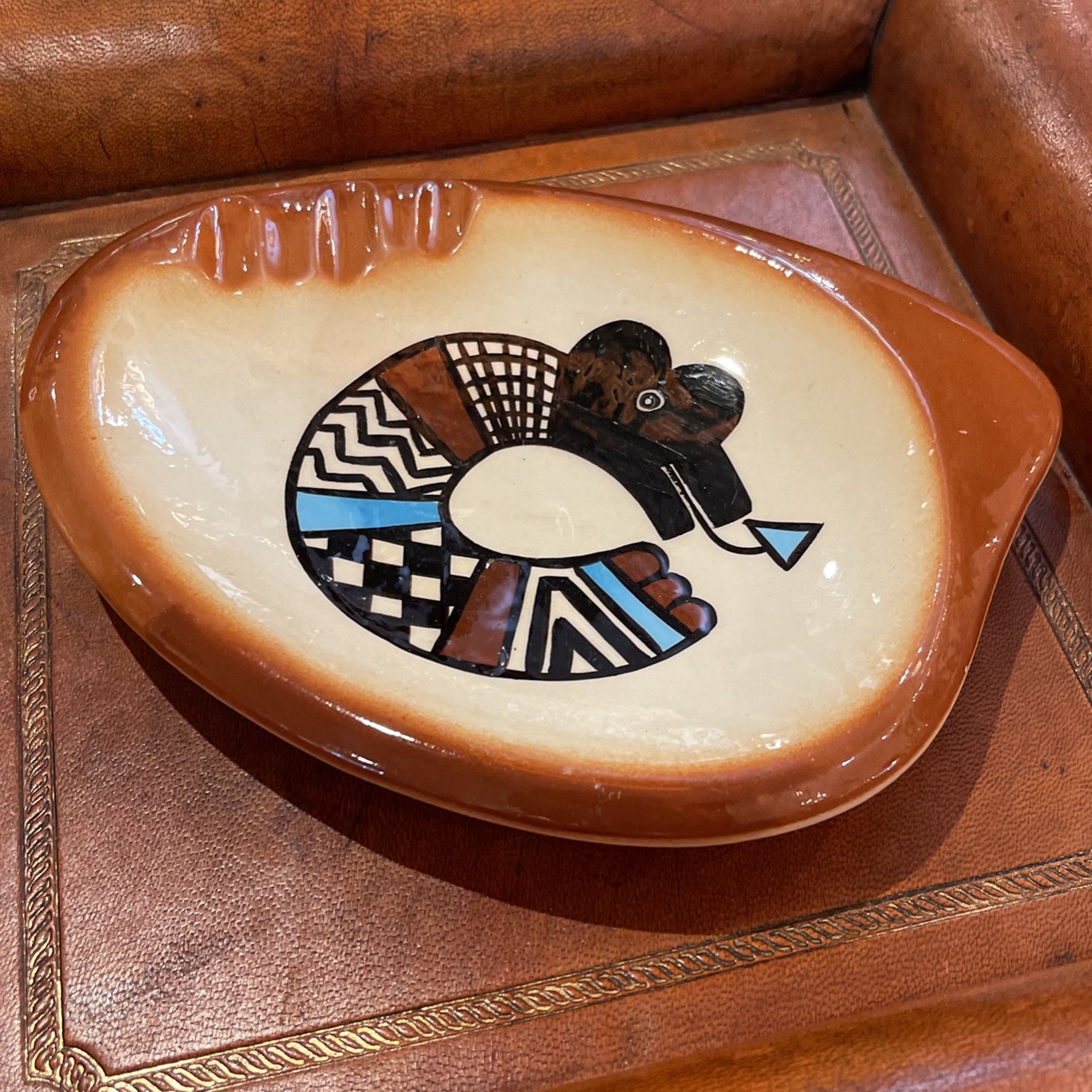 Hopi Style Ashtray/ Candy Dish #37x