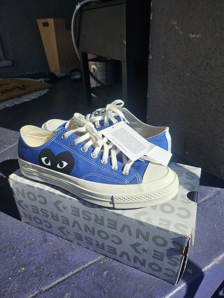 Des Garcons  Converse All Star- Blue Quartz