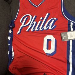 Fanatics 76ers Maxey Jersey - New - M