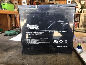 Power patrol SLA1165 12 V 55Ah rechargeable battery
