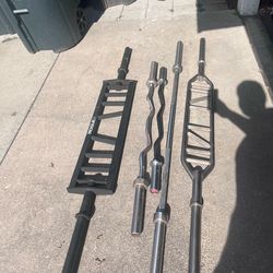 Olympic barbells (read Description)