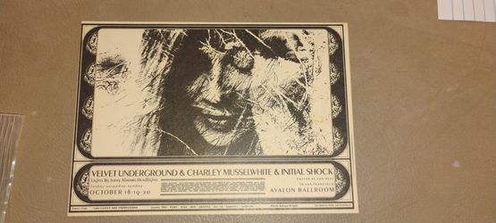 1967 & 68 Avalon Ballroom Family Dog Event Post Cards