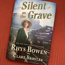 Silent As the Grave by Rhys Bowen & Broyles (HC, 2025) Like new.  Molly Murphy