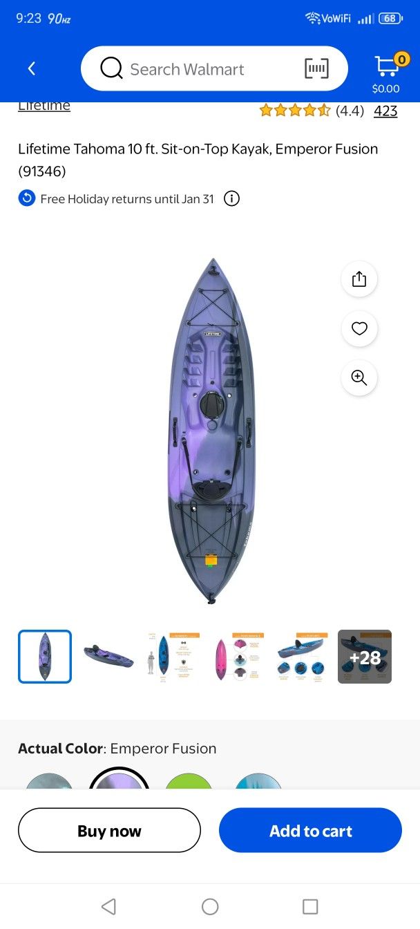 Kayak Tahoma 10ft And 8ft