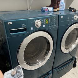 LG front load washer and dryer