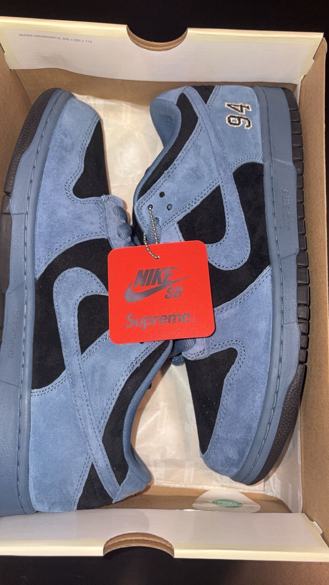 Supreme x Nike Ocean Fog Dunks
