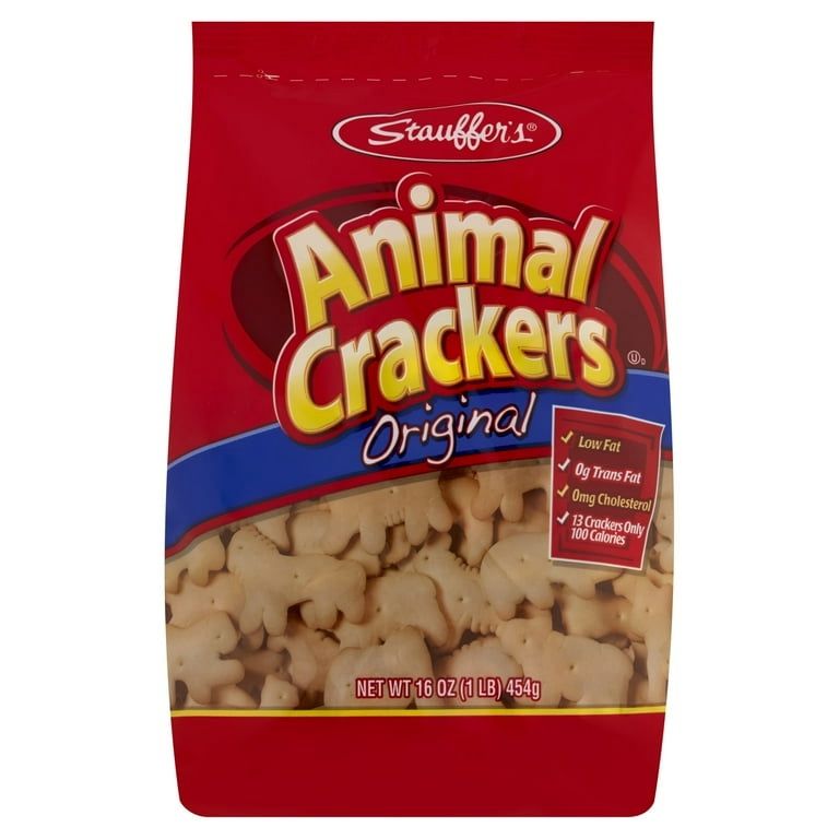 Animal Crackers Pack Of 2 