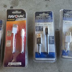 6ft Charge Cables Usb C Lightening Android Apple Iphone 