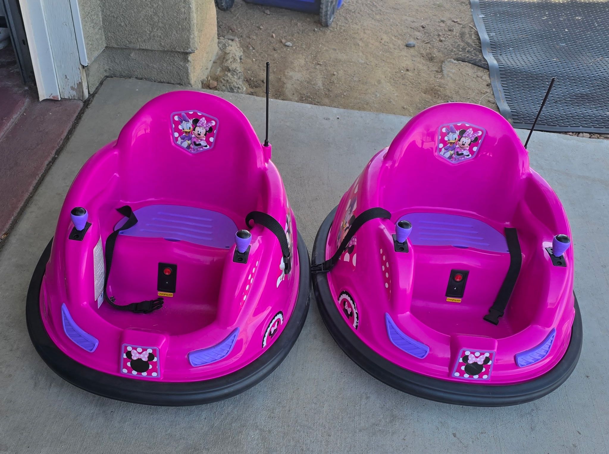 Minnie, Mouse Electric Go Kart With Charger Included two of them for $60