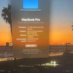 Macbook pro 13-inch 