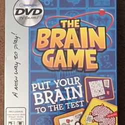 Imagination The Brain Game Interactive Multiplayer DVD TV Games, Sealed