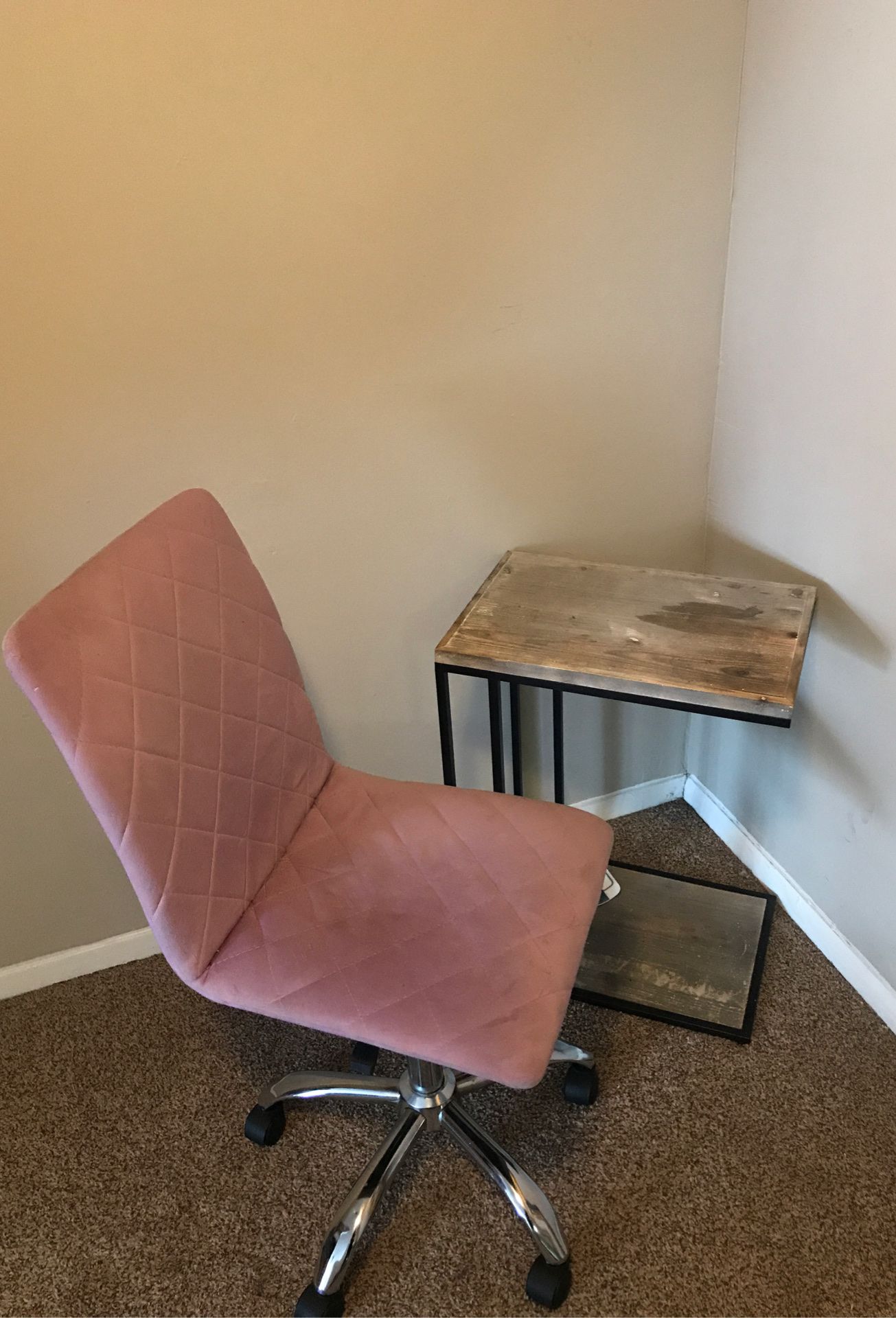 Mini table and computer chair