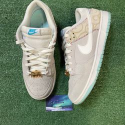Nike Dunk low barbershop grey size 10men/11.5women