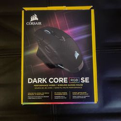 For Sale Corsair DARK CORE RGB PRO SE Wireless Gaming Mouse, like new, retail $110 asking $50 OBO