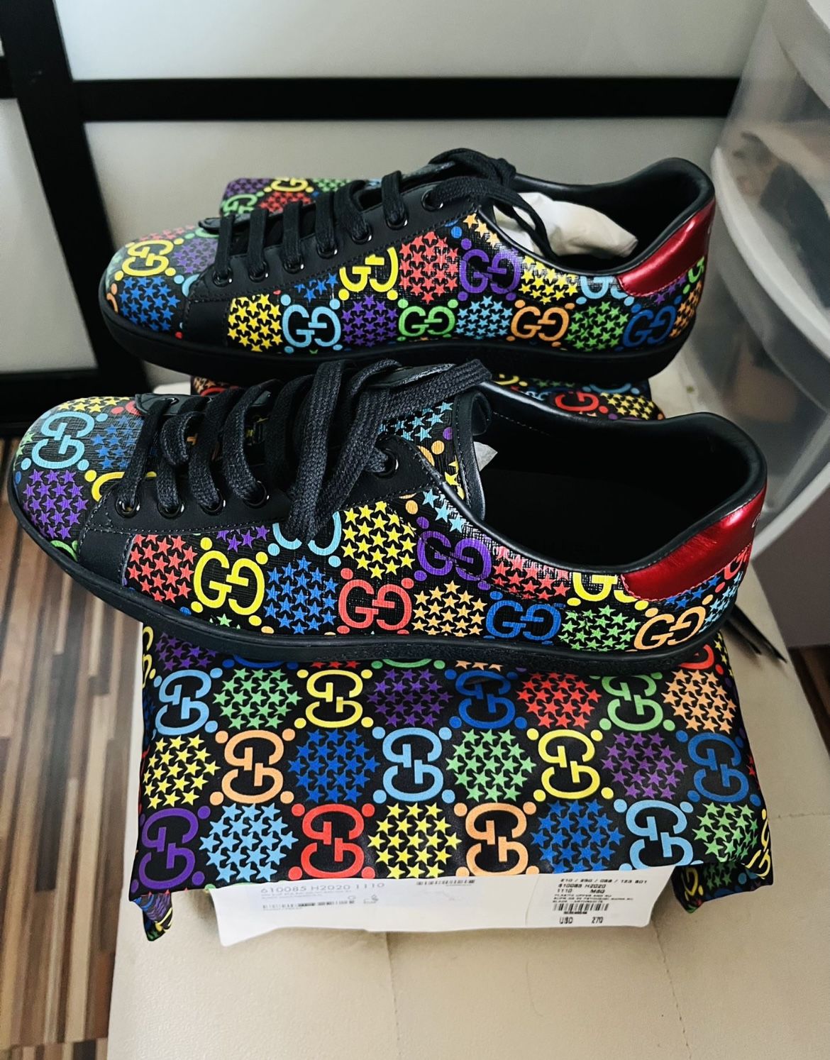 GuccI Supreme Shoes Size 7.5 Men
