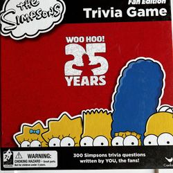 Simpson Trivia Game