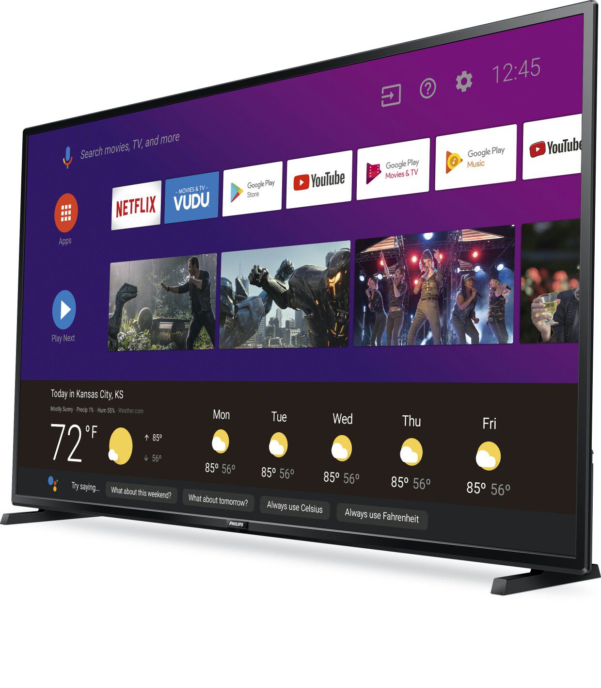 50 inch Philips 4k ultra HD smart tv