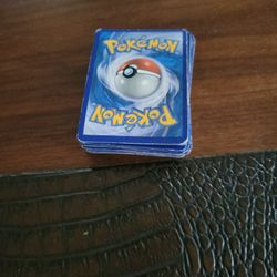 Stack of Pokémon Cards