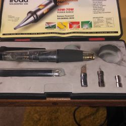 IRODA SOLDERPRO 50k Profesional Quality 30w-70w POWER RANGE BUTANE POWERED SOLDERING IRON