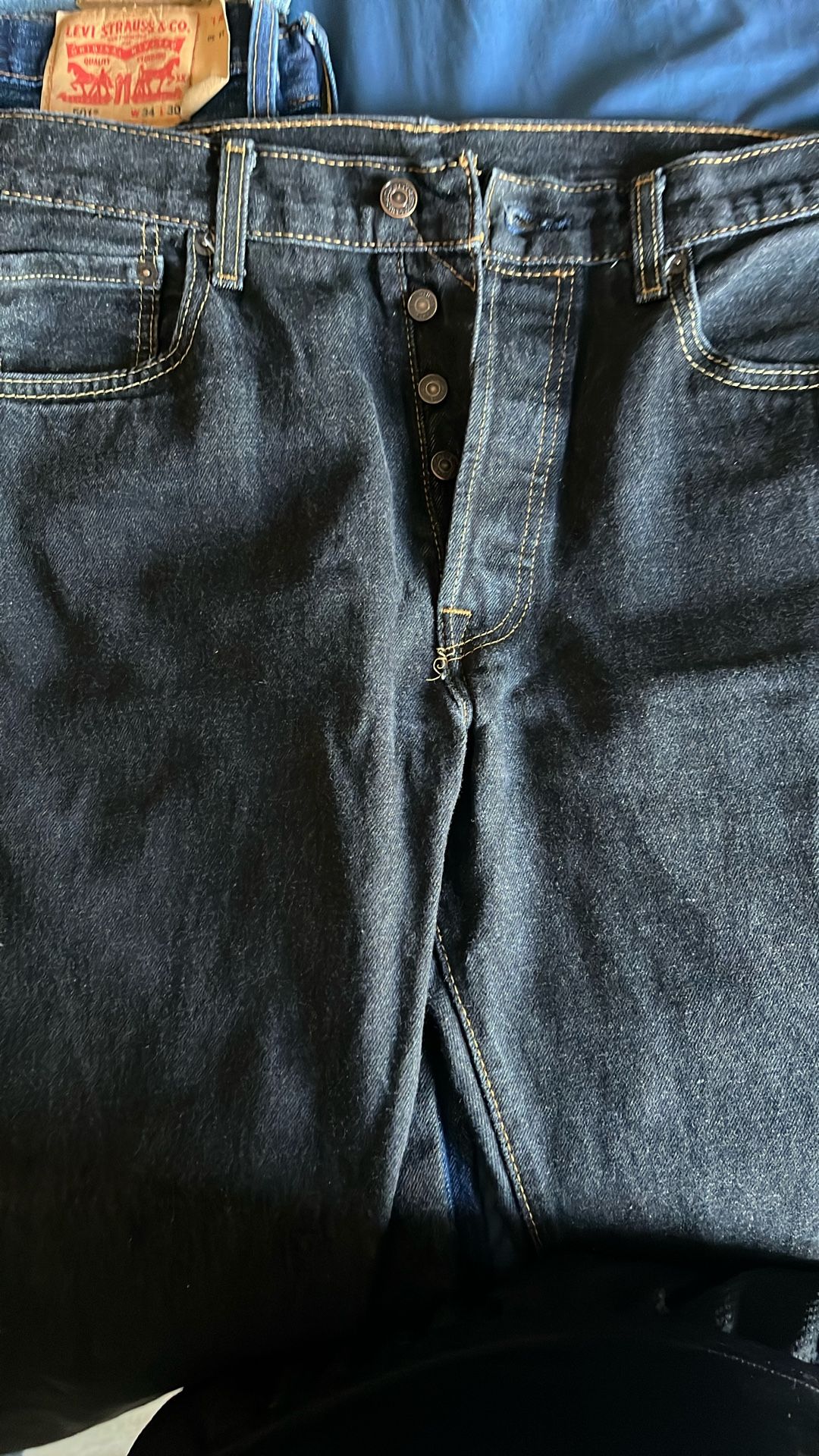 Levi’s 501 – Black / Charcoal – Men’s W34 L30