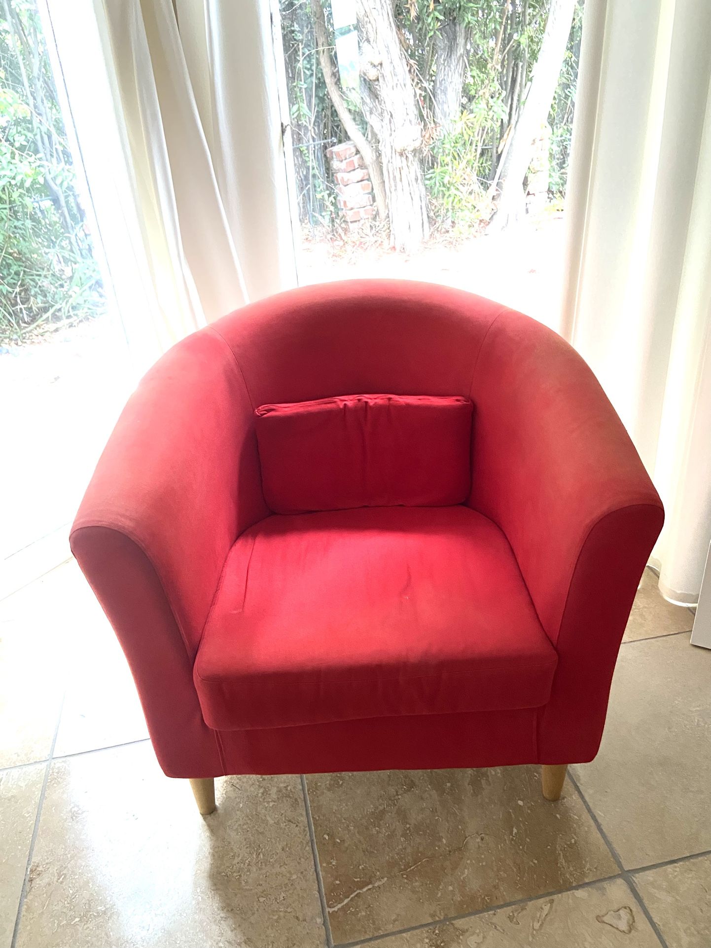 Red Armchair