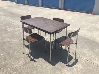 Mid Century Kitchen Table And Chairs