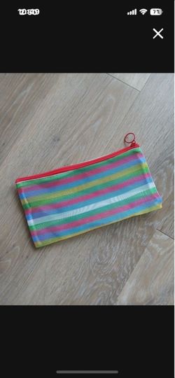 NEW Strips Makeup Cosmetic Brush Tool Skincare Product Accessories Pouch Bag Pencil Case