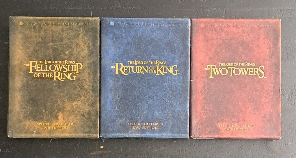 The Lord Of The Rings Trilogy Dvd Set