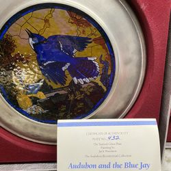 US Historical Society Audubon’s Birds Series Blue Jay Plate