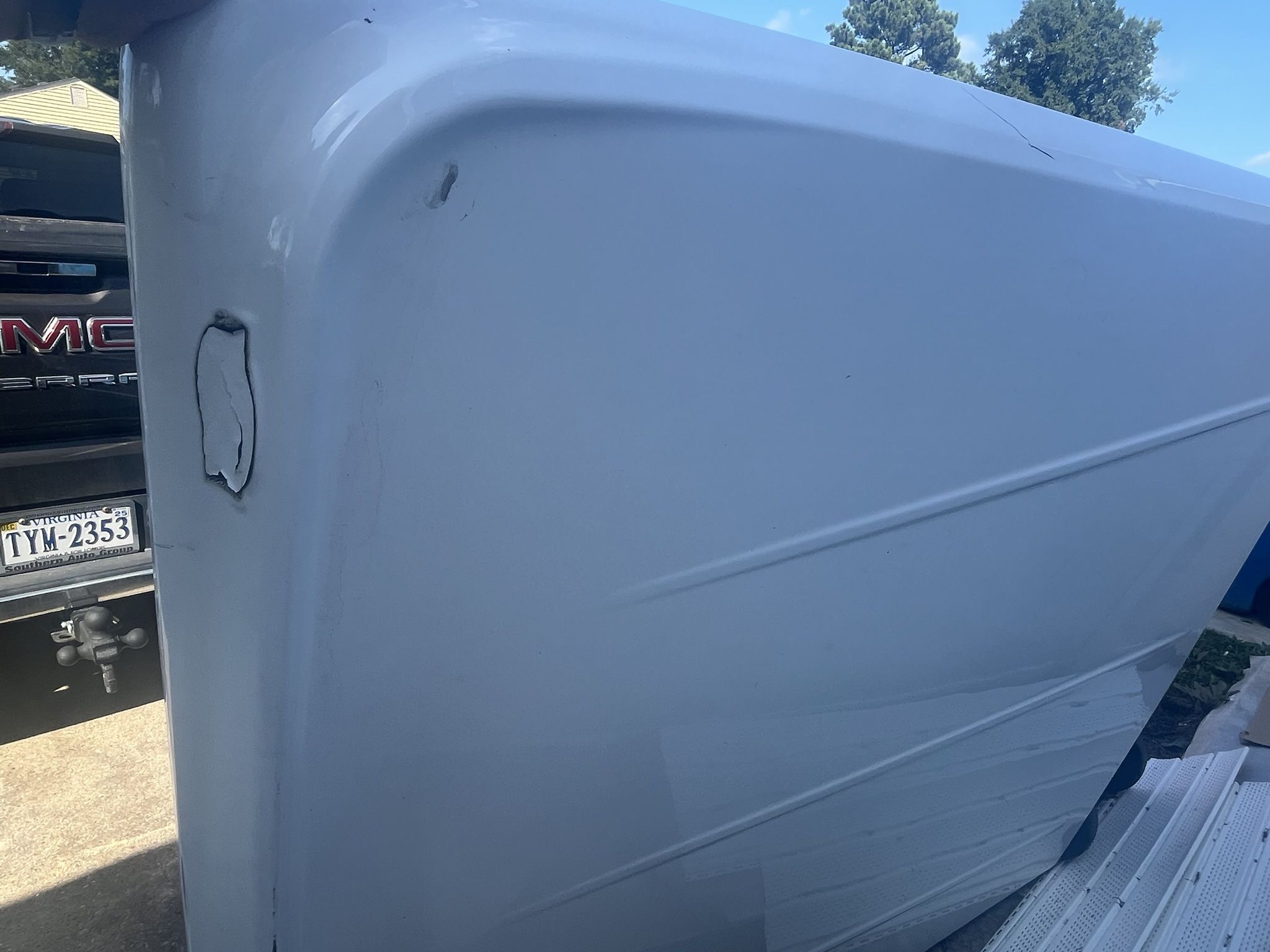 White Truck Bed Cover 