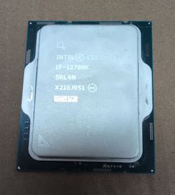 Intel i7-12700K Processor Pull - Proc Only