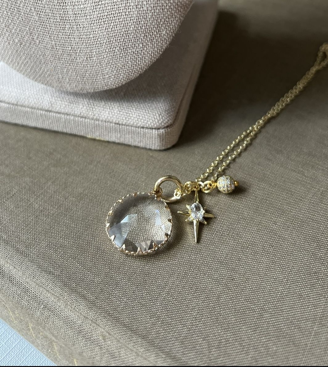 Celestial Charm Necklace ( firm on price )