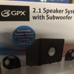 Speaker With Subwoofer