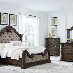 BRAND NEW! Maylee Upholstered Bedroom Set