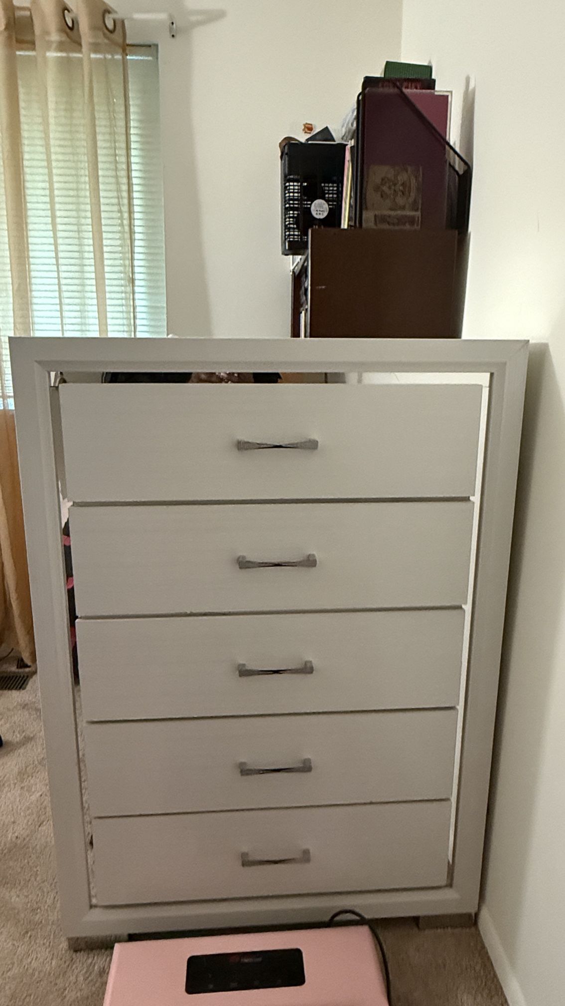 White Pre-teen/Teen Bedroom Dresser