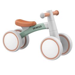 SEREED Baby Balance Bike for 1 Year Old Boys Girls 12-24 Month Toddler Balance Bike, 4 Wheels Toddle