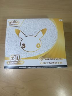 Pokemon TCG 30th Celebration Elite Trainer Box
